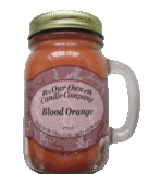 Blood Orange Mason Jar Candle