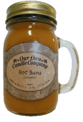 Hot Buns Mason Jar Candle