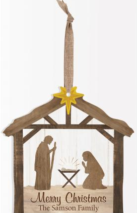 Nativity Ornament Custom