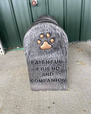 Faithful Friend Headstone