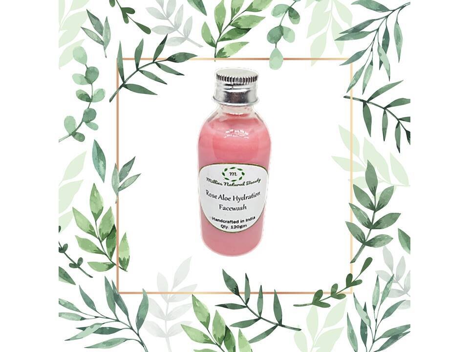 Rose Aloe Hydration Face Wash