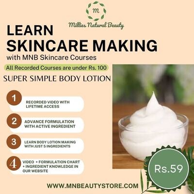 Learn Super Simple Body Lotion