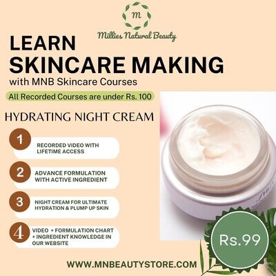 Learn Hydrating Night Cream