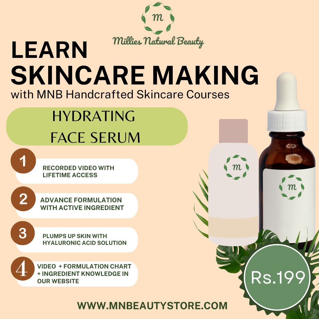 Learn Hydrating Face Serum Making
