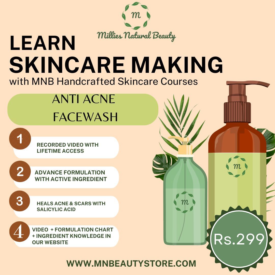 Learn Anti Acne Facewash Making