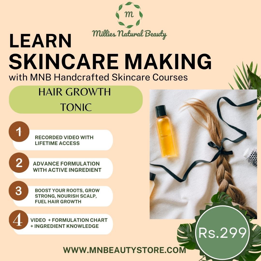 Learn Hair Growth Tonic Making