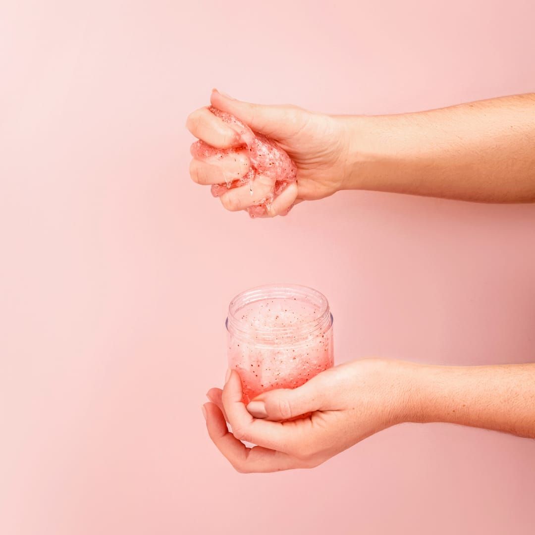 Learn Strawberry Body Polish Making