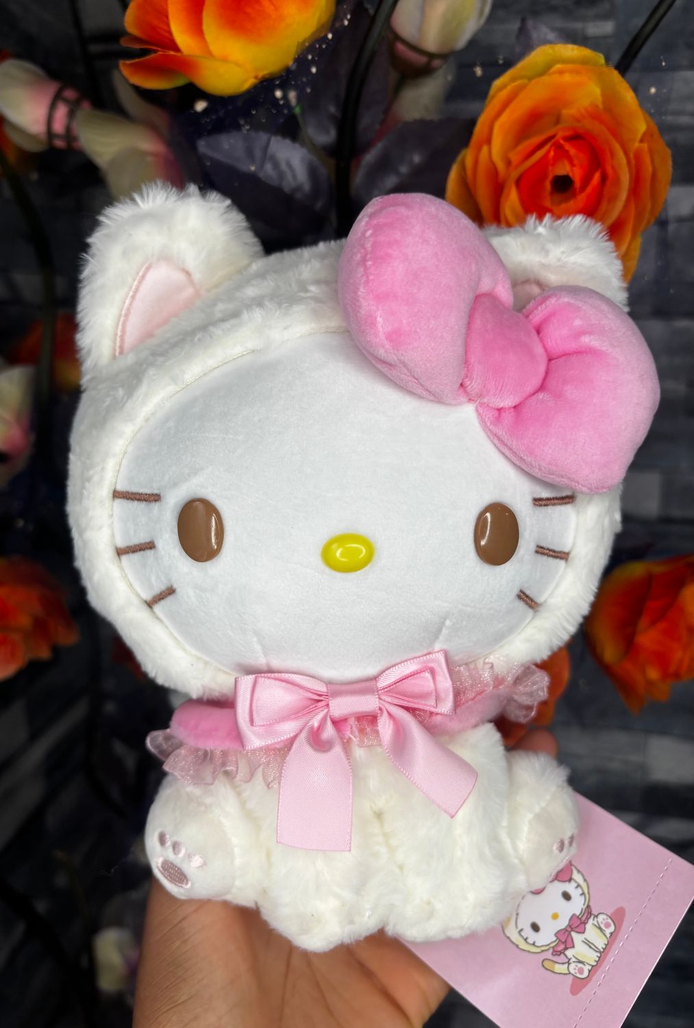 Hello Kitty in Cat Outfit Plushie