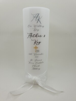 Wedding Pillar Candles