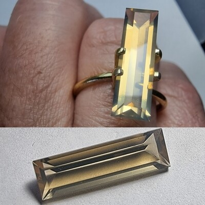 Honey Opal Baguette