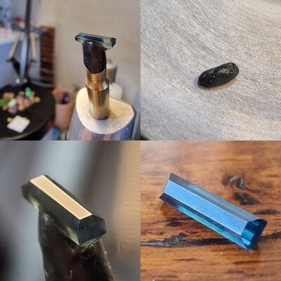Sapphire baguette