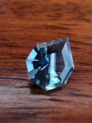 Sapphire pear brilliant