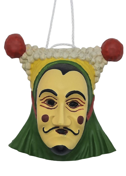 Sammlermaske "Weisse Mundlelarfe Elzach"