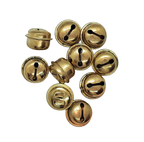 Glöckle Glocken Glöckchen 13mm gold 10er Set