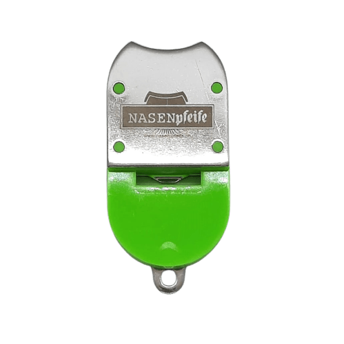 Nasenpfeife, neongrün
