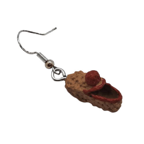 Ohrring Strohschuh (1 Stück)
