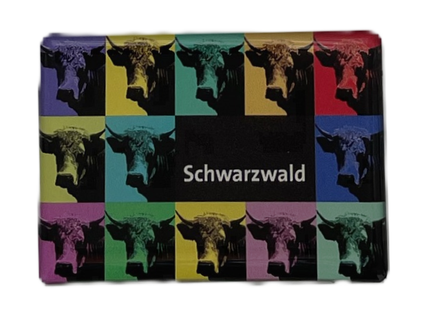 Magnet Schwarzwald im Pop-Art Design