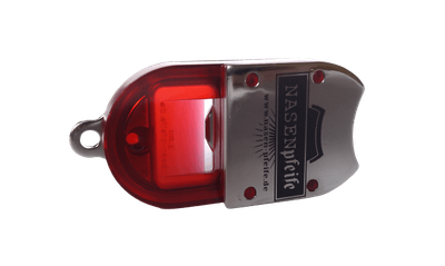 Nasenpfeife, rot transparent