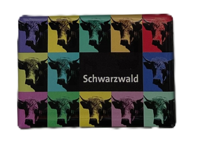 Magnet Schwarzwald im Pop-Art Design