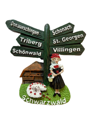 Magnet Wegweiser im Schwarzwald