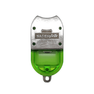 Nasenpfeife, grün transparent