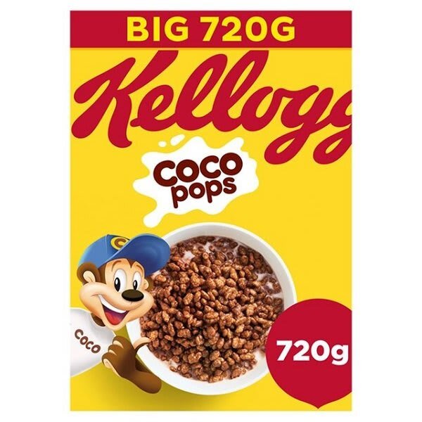 Kellogg's Coco Pops, 2 x 720g
