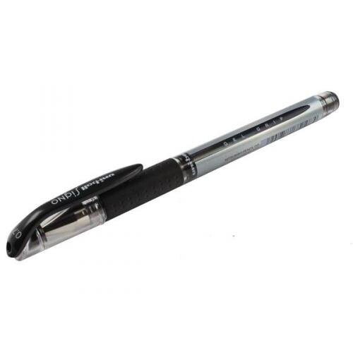 Uni-ball UM151S SigNo Gel Rollerball, Comfort Grip, Black, Pack of 12