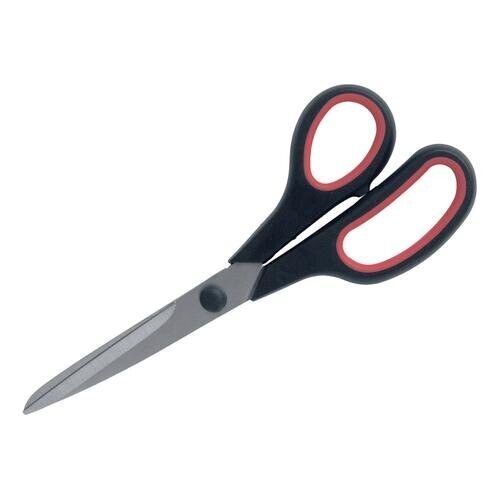 5 Star Scissors with Rubber Handles - 210mm