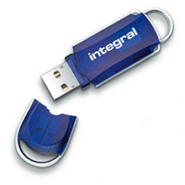 Integral Courier USB 3.0 Flash Drive, 32GB, Blue