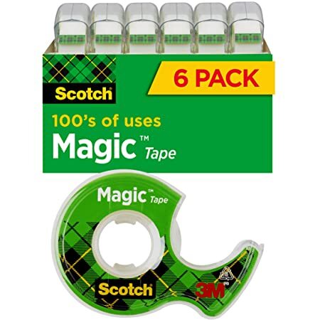 Scotch magic tape 6 rolls
