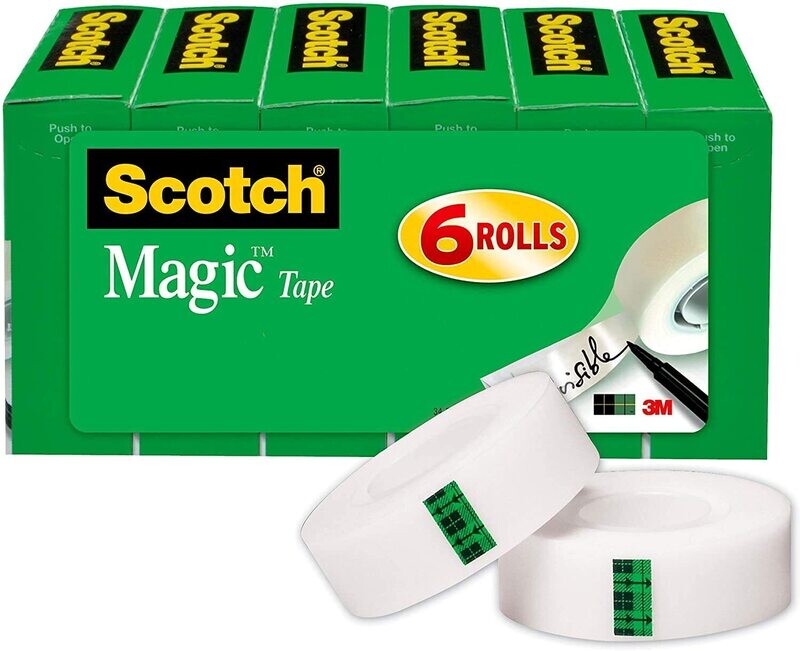 Scotch magic tape 6 rolls