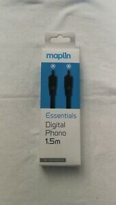 Maplin essentials digital phono 1.5m