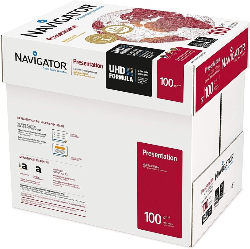 Navigator Presentation A4 100gsm White Box of Paper