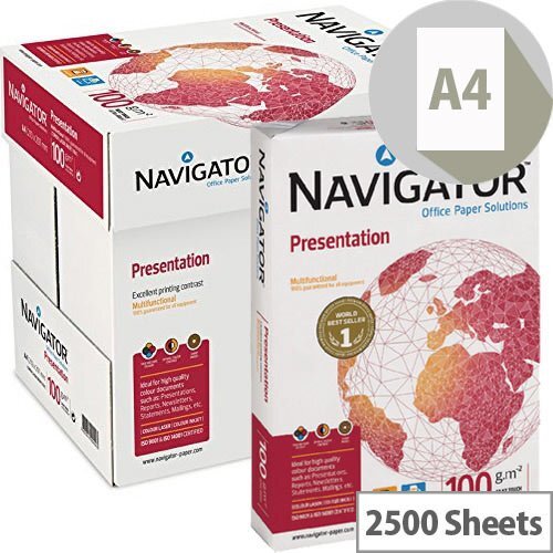 Navigator Presentation A4 100gsm White Box of Paper