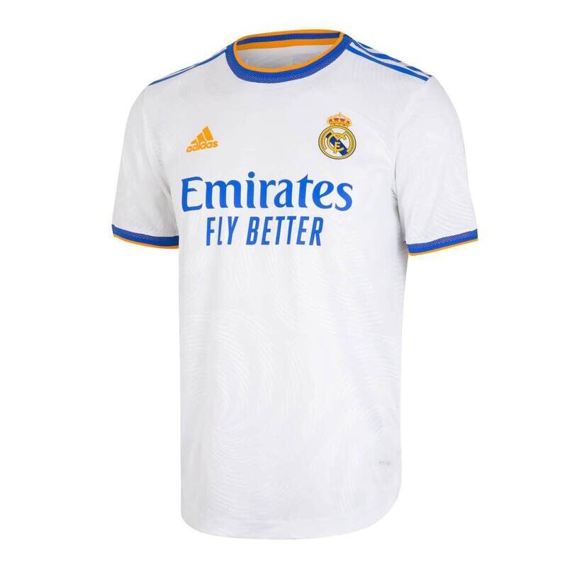 Real Madrid Mens Home Shirt 21/22 White