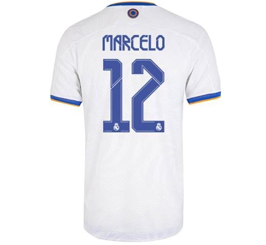 Real Madrid Mens Home Shirt 21/22 White