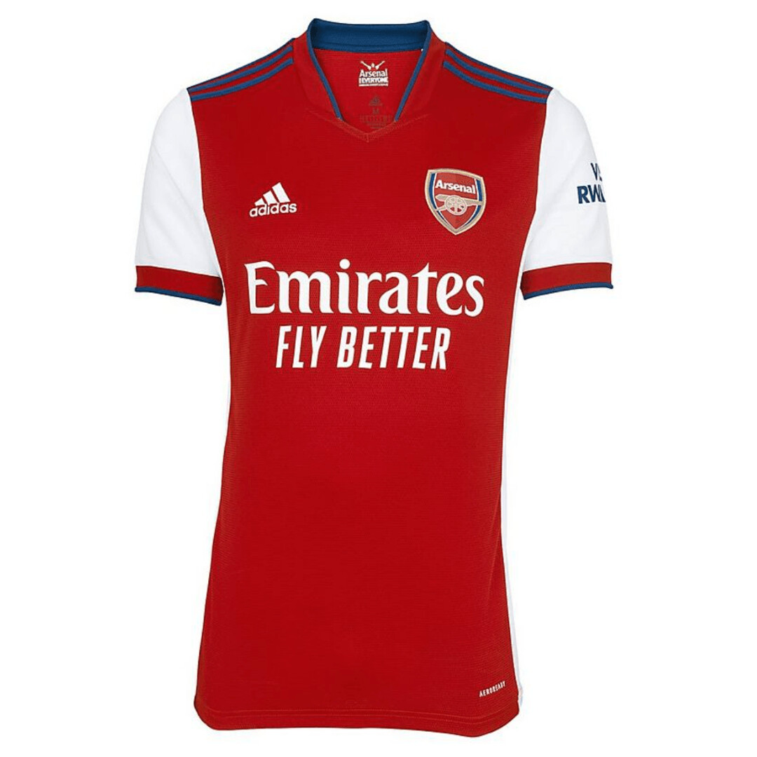 Arsenal Adult 21/22 Home Shirt