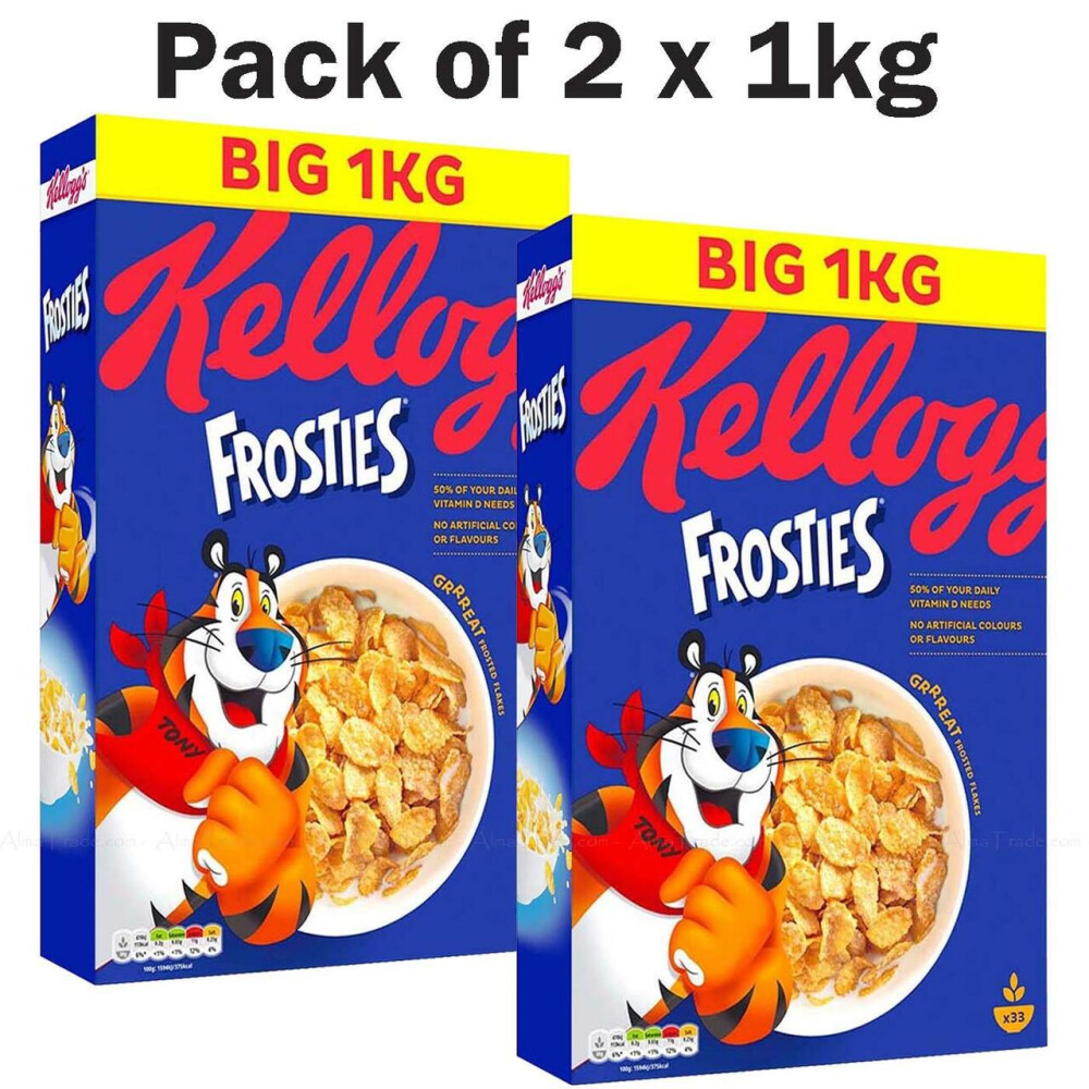 Kellogg's Frosties, 2 x 1kg