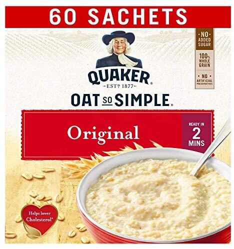 Quaker Oat So Simple Original, 60 x 27g