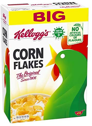 Kellogg's Corn Flakes, 2 x 1kg