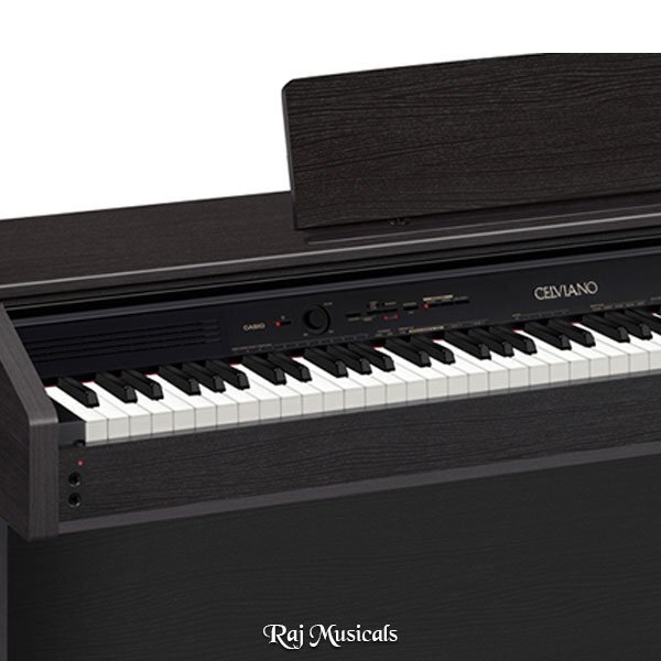 Casio AP-260BK, Traditional Cabinet Style Piano in Black