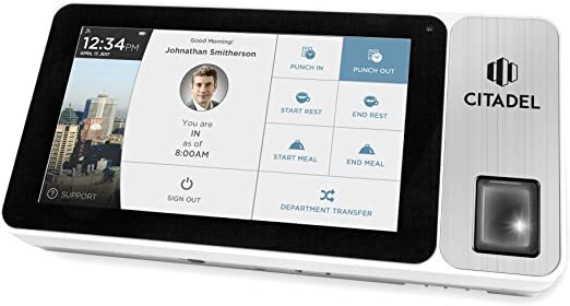 Citadel OB2000 Biometric Fingerprint Time Clocking Machine