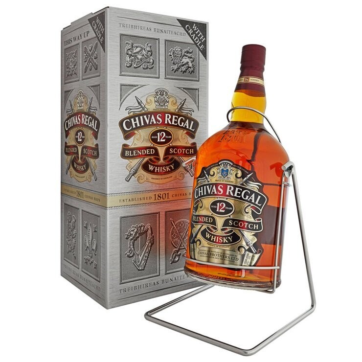 Chivas Regal 4.5L 12 Year Old Blended Scotch Whisky