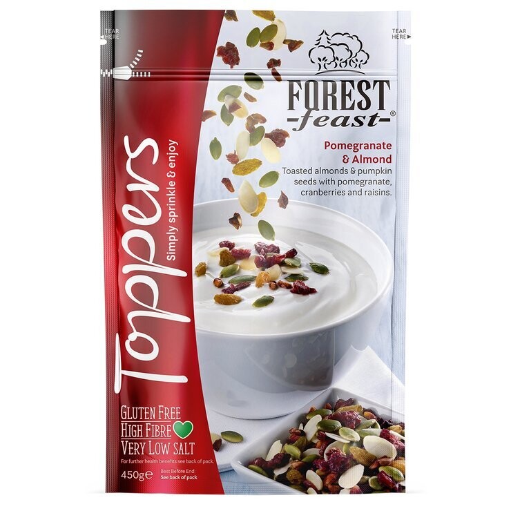 Forest Feast Pomegranate & Almond Topper, 450g