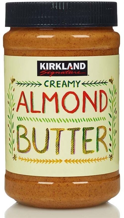 Kirkland Signature Creamy Almond Butter, 765g
