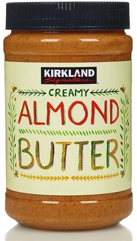 Kirkland Signature Creamy Almond Butter, 765g