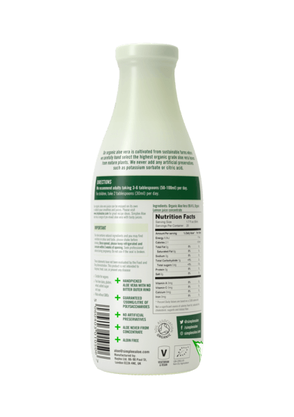 Simplee Aloe Vera Food Supplement, 1L
