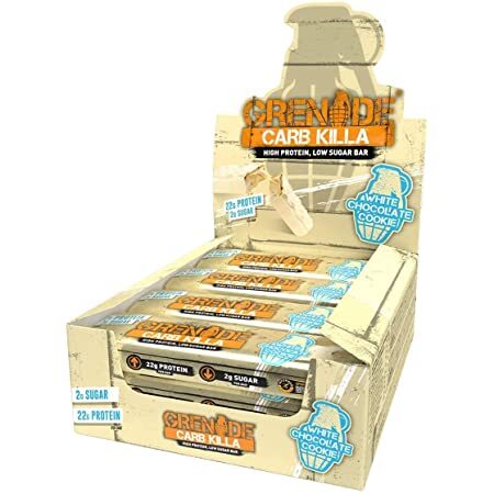 Grenade Carb Killa White Chocolate Cookie Bar, 12 x 60g