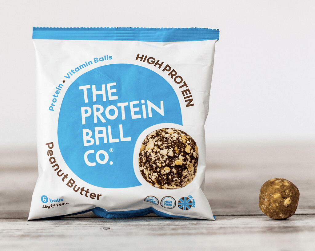 The Protein Ball Co. Peanut Butter, 20 x 45g