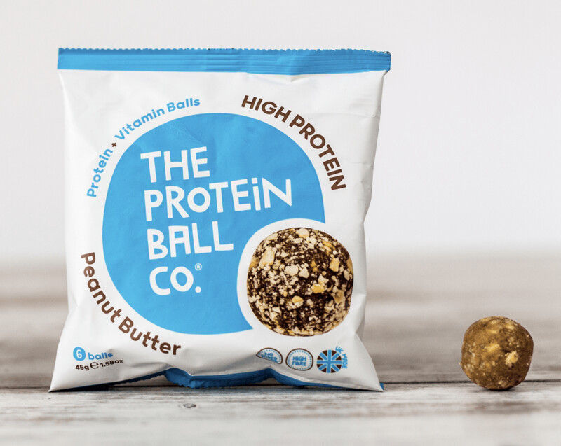 The Protein Ball Co. Peanut Butter, 20 x 45g